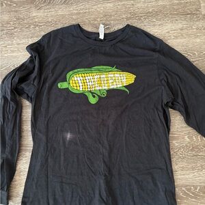 Folly Beach, Charleston, and Summerville, SC Bella Canvas Heather CornBlack Tee